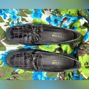 Vintage Bob Baker loafer black size 6